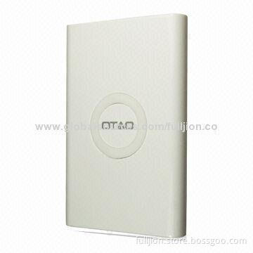 Qi Wireless Charger/Power Bank for Cellphones and Any Qi Devices with Power Indicate Light